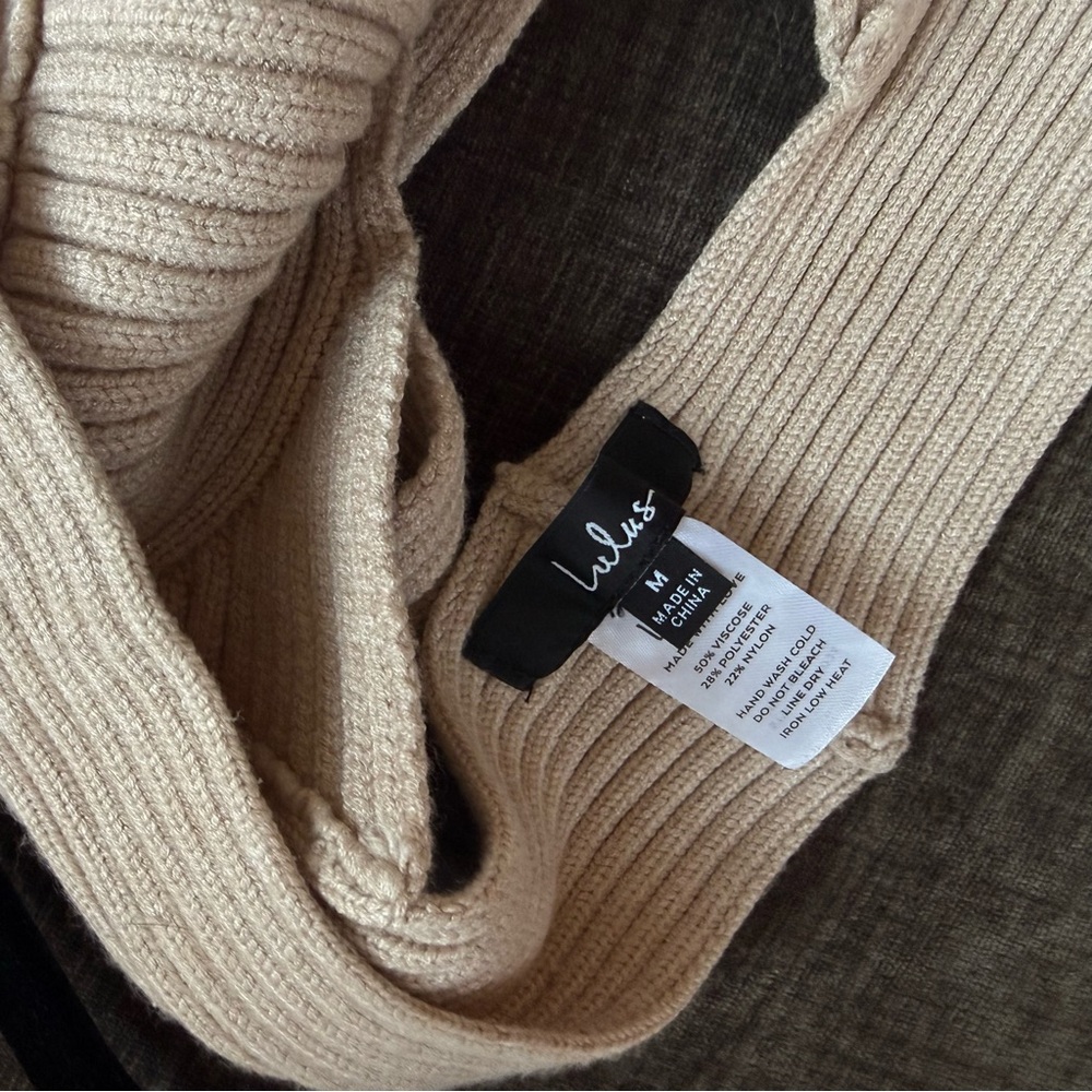 Lulus Ribbed Cross Back Crop Top - Picture 6 of 6